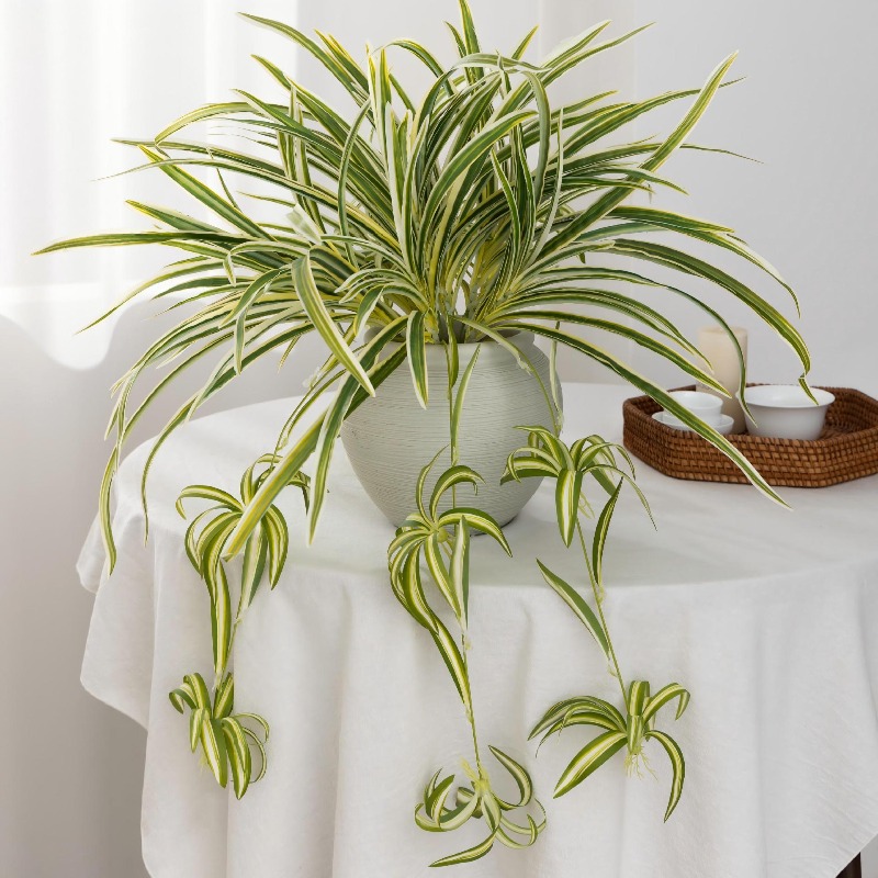 Artificial Spider Plant Chloro - огляд і ціна Spider Plant Hanging