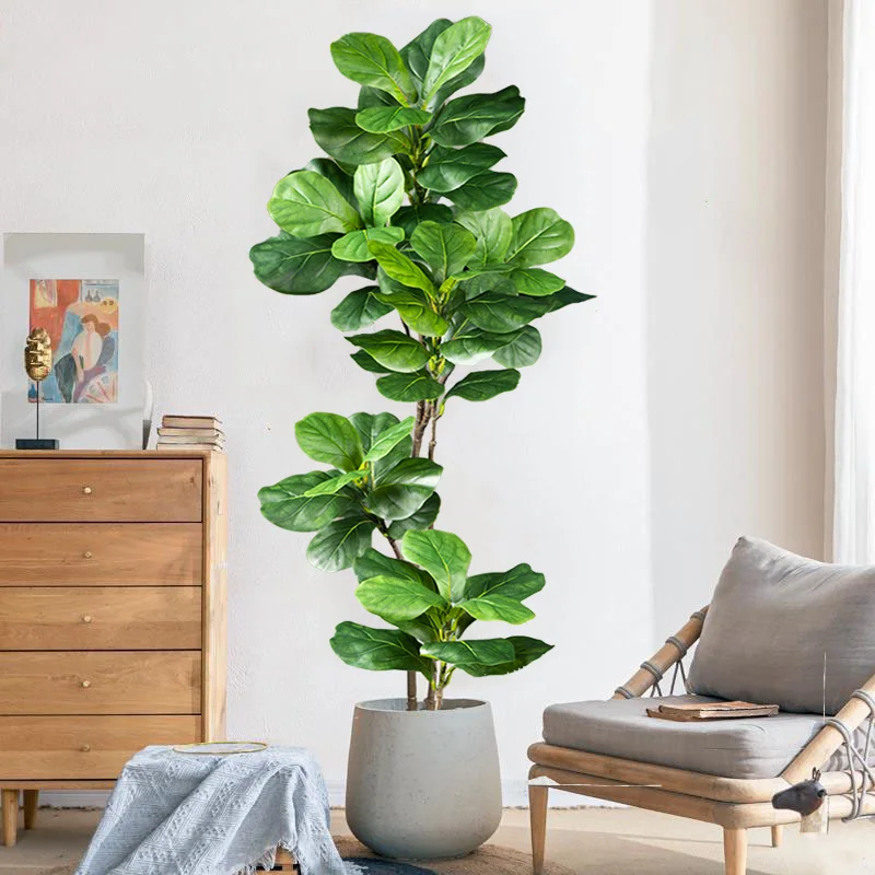 2-4.9FT Large Artificial Ficus - огляд і ціна Ficus Lyrata Tree