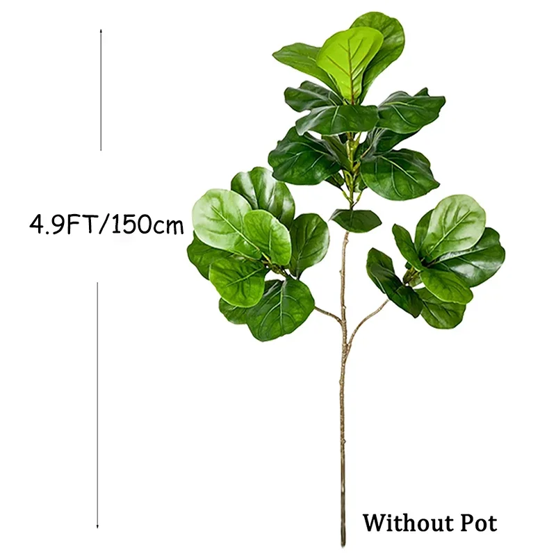 2-4.9FT Large Artificial Ficus - огляд і ціна Ficus Lyrata Tree