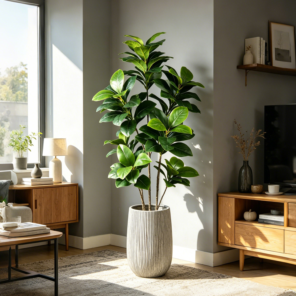 74-140cm Large Artificial Bany - огляд і ціна Ficus Lyrata Tree