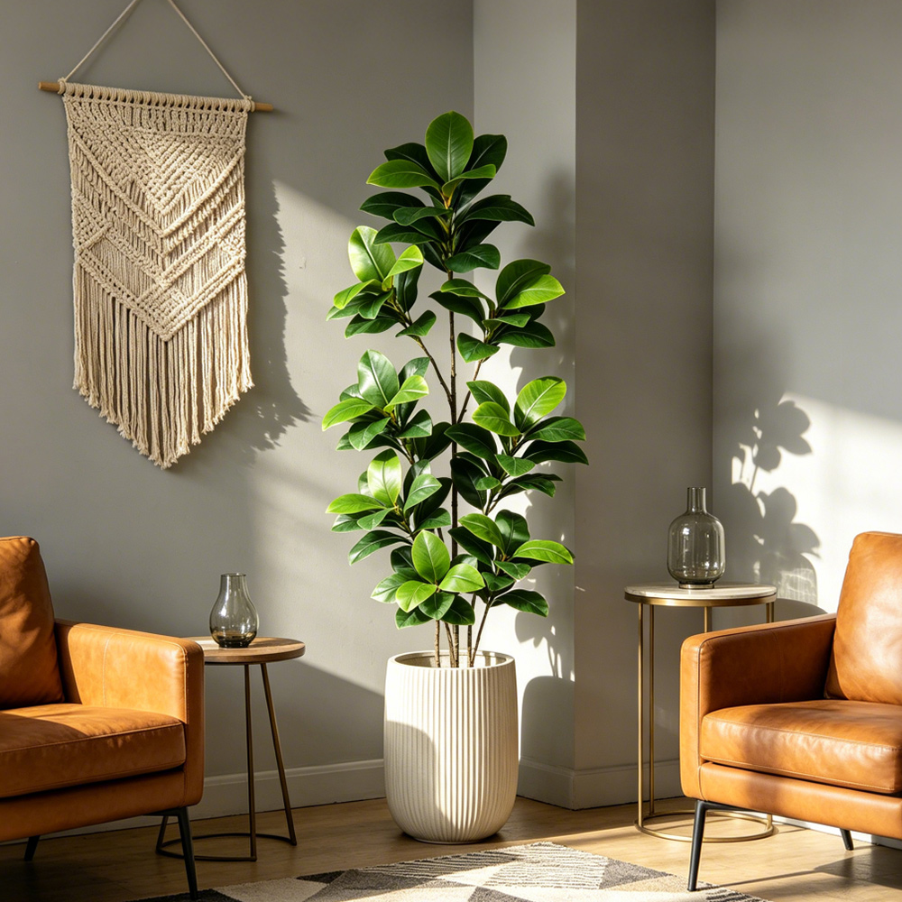 74-140cm Large Artificial Bany - огляд і ціна Ficus Lyrata Tree