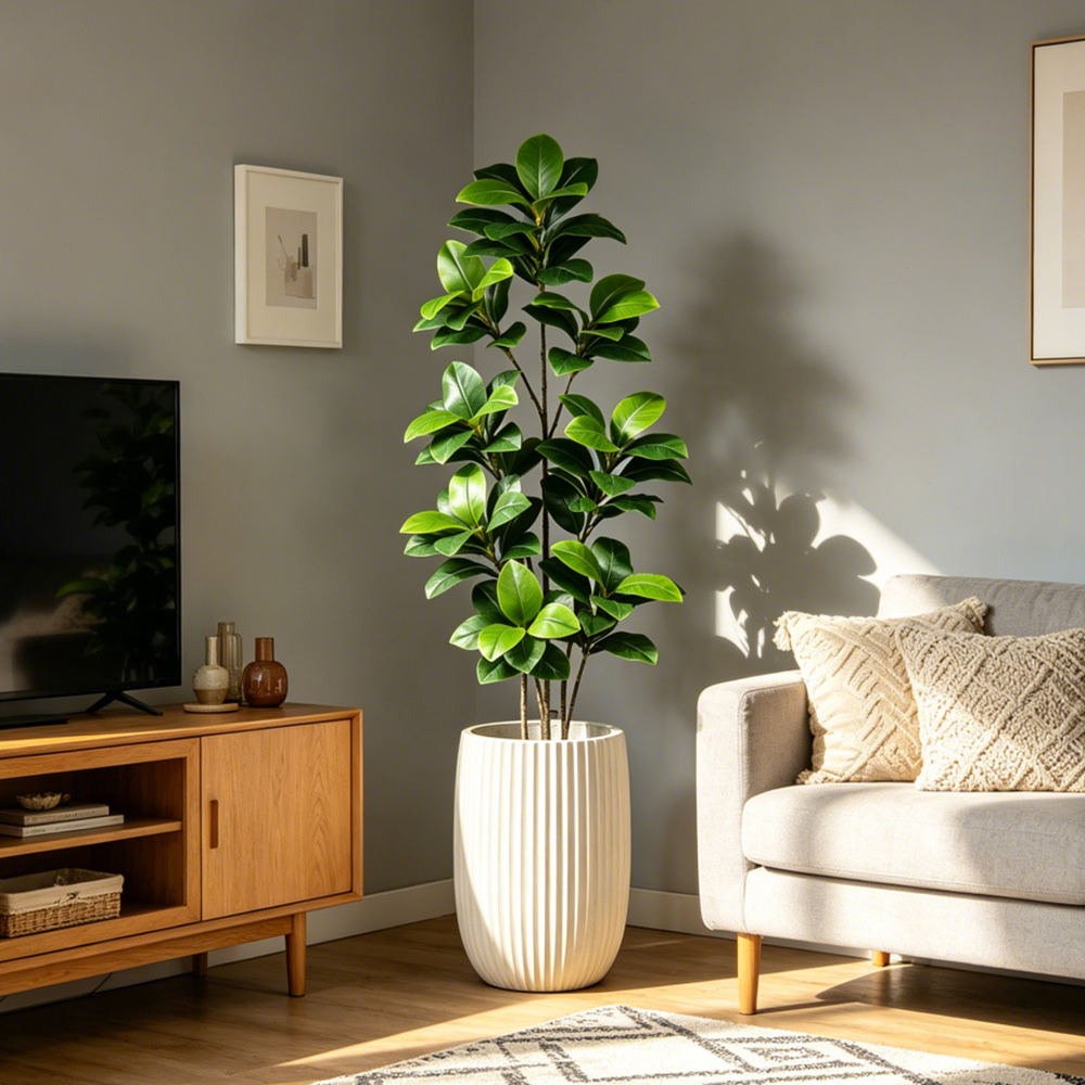 74-140cm Large Artificial Bany - огляд і ціна Ficus Lyrata Tree