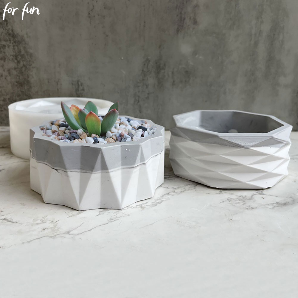 For Fun Flower Pot Silicone Mo - огляд і ціна Echeveria Succulent