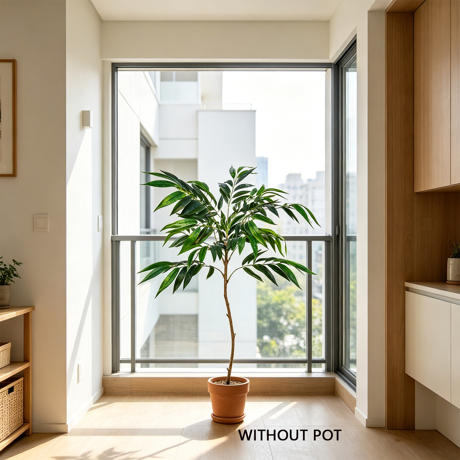 65-160cm Artificial plant Will - огляд і ціна Ficus Lyrata Tree